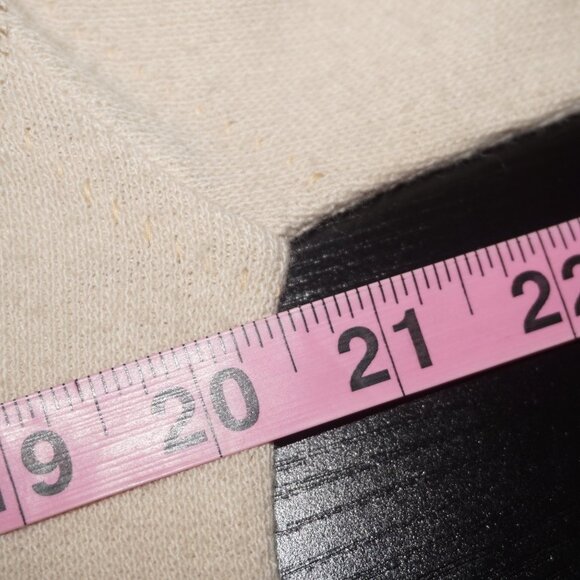 Vintage 50's Lace Fur Collar Cardigan Sweater - Picture 6 of 7